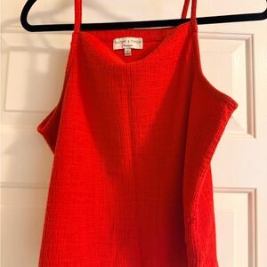 Madewell Vibrant Red Camisole